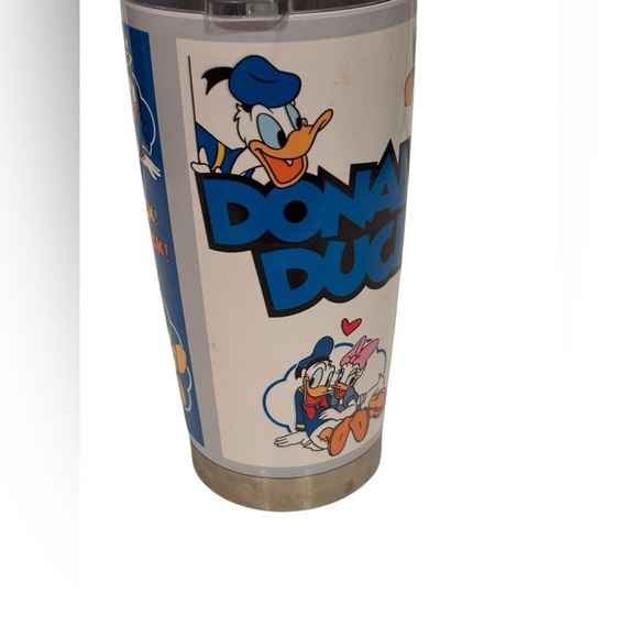 Donald duck travel tumbler “ Live each day” message new - Picture 5 of 10